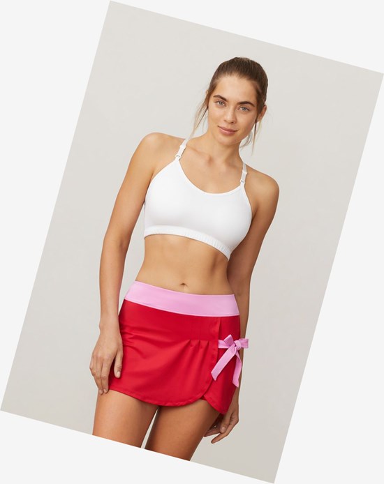 Fila 30 Love Side Tie Skort Crim/Cycl | 45DXOKUBN