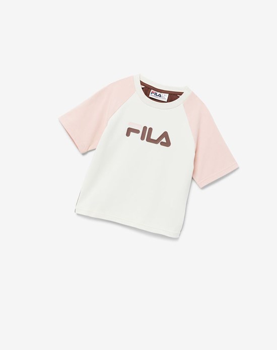 Fila Aisha Tee Verde Menta Rosas | 10MKDILTB