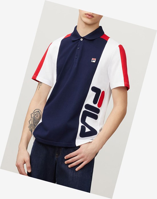 Fila Apache Polo Peac/Wht/Cred | 14FOKDJPX