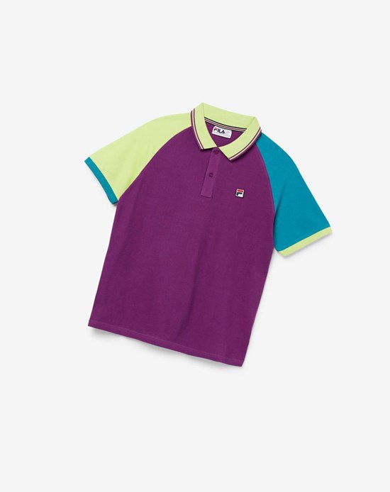 Fila Apollo Polo 567 Grape / Biscayne Bay / Pale Lilac | 73RBJOXUF