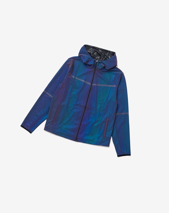 Fila Atticus Reflective Viento Jacket 003 Oil Slick | 35TSAQCGO