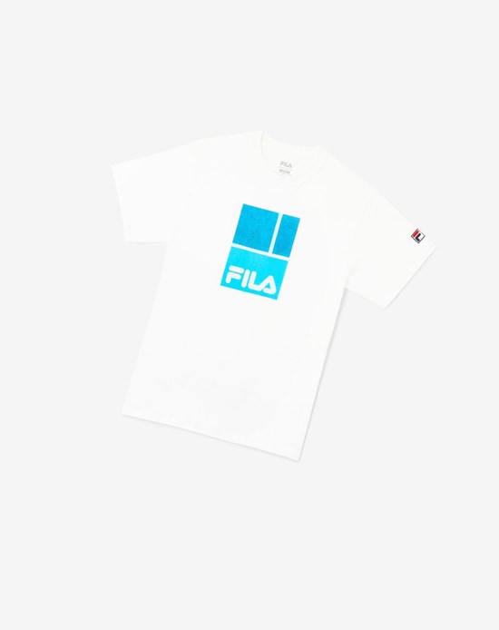 Fila Aussie Tee Blancas | 79WNHXJOE