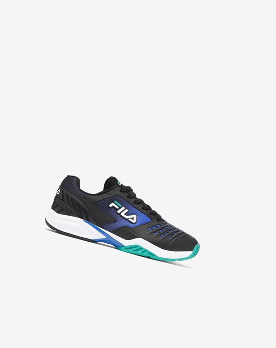 Fila Axilus 2 Energized Tenis Shoes Negras Azules Turquesa | 58SAMZXYD