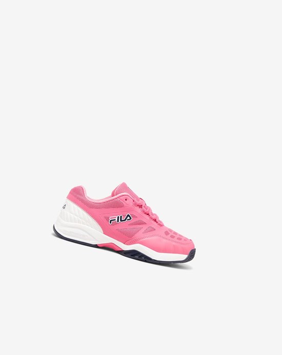 Fila Axilus Jr Tenis Shoes Shop/Wht/Fnvy | 10PRVQWYH