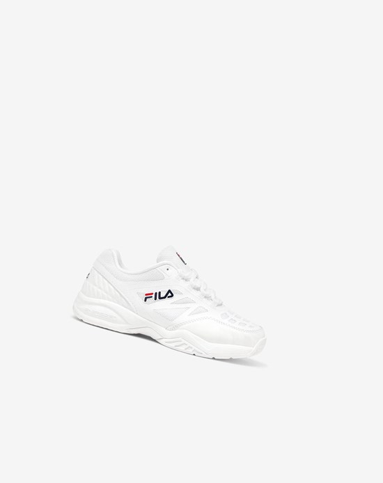 Fila Axilus Jr Tenis Shoes Wht/Wht/Wht | 13MCVPQNO