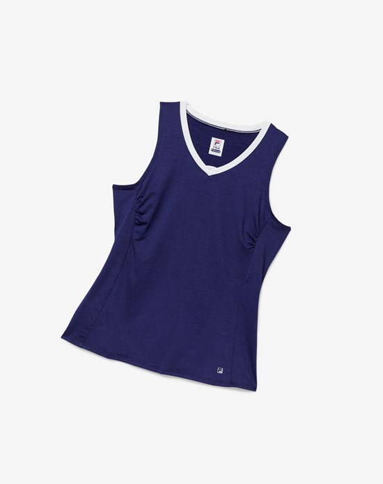 Fila Back Court Full Coverage Tank Blancas | 84UPOZATC