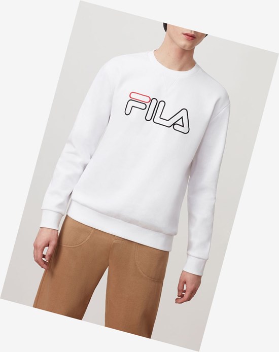 Fila Basil Sweatshirt Blancas | 04MVGELDB