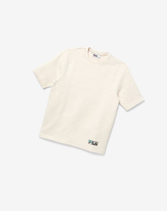 Fila Boldface Tee 293 Turtledove | 26RLFHMJX