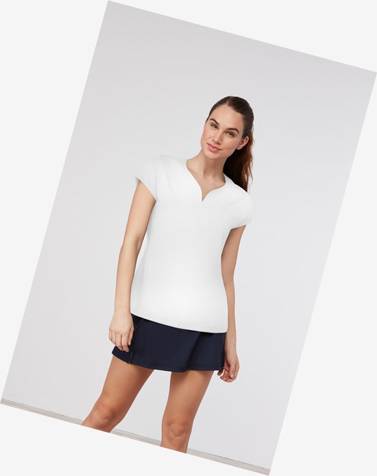 Fila Cap Sleeve Top Blancas | 09NMUDHTK