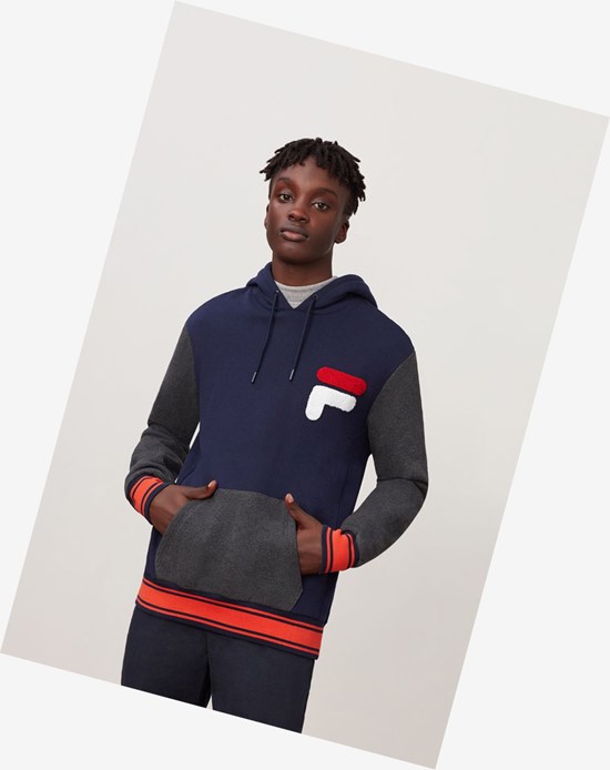 Fila Champ Hoodie Peac/Lgrym/Cred | 72EFNJTSR