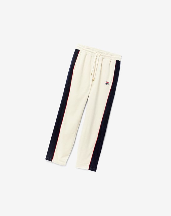 Fila Cima Velour Pant Rojas | 43BYRKXOT