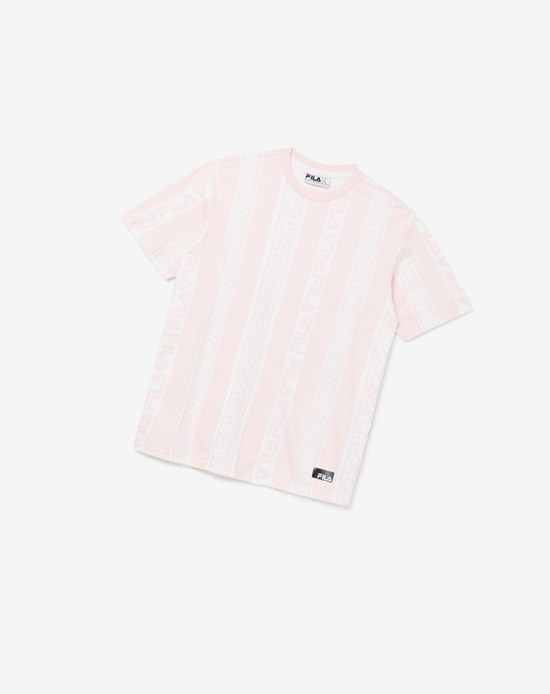 Fila Coda Tee 952 Pinkchalk | 30JWEHQVP