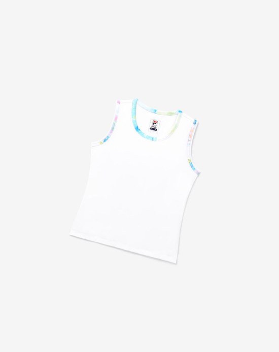 Fila Core Fullback Tank Blancas | 31ZFAWNGK