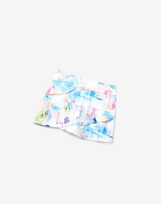 Fila Core Tiered Skort 206 Tie Dye | 14BDQFVZX