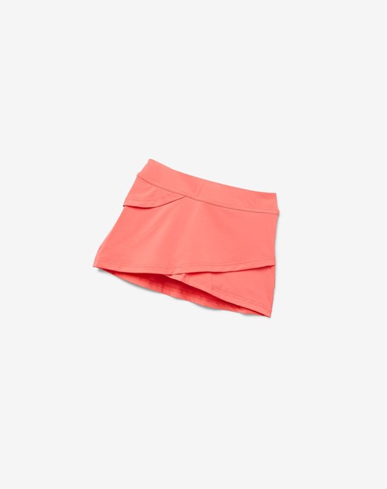 Fila Core Tiered Skort Coral | 25NFORXTS