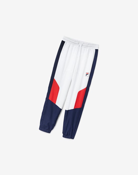 Fila Cyril Pant Blancas Rojas | 27PTSCUIR