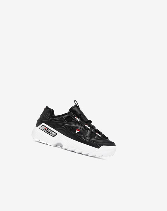 Fila D-formation Sneakers Negras Rojas Blancas | 39MFZRCKS