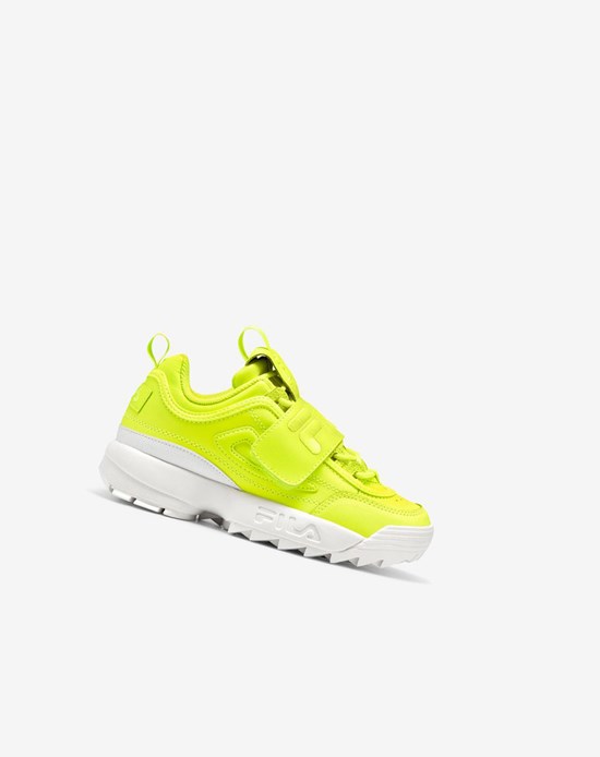 Fila Disruptor 2 Applique Sneakers Amarillo Amarillo Blancas | 95YVNJUMF