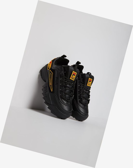 Fila Disruptor 2 Patches Sneakers Blk/Blk/Blk | 13BYEONKR