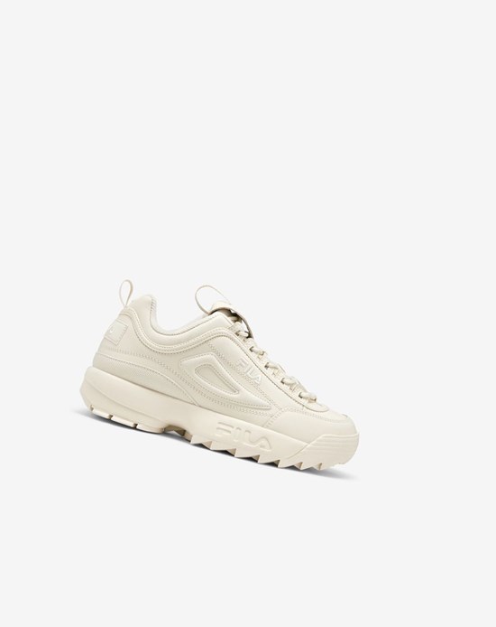 Fila Disruptor 2 Premium Sneakers 050 Turtledove / Turtledove / Turtledove | 63DOKASXM