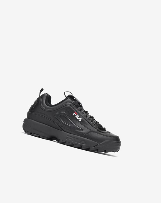 Fila Disruptor 2 Premium Sneakers Negras Blancas Negras | 58NBTZMKD