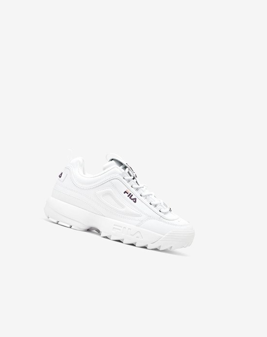 Fila Disruptor 2 Premium Sneakers Wht/Cado/Ggrp | 54XYWGMPB