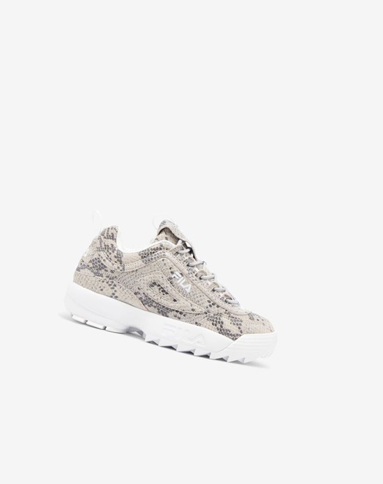 Fila Disruptor 2 Snake Sneakers Blancas Blancas | 67BYFSKCU