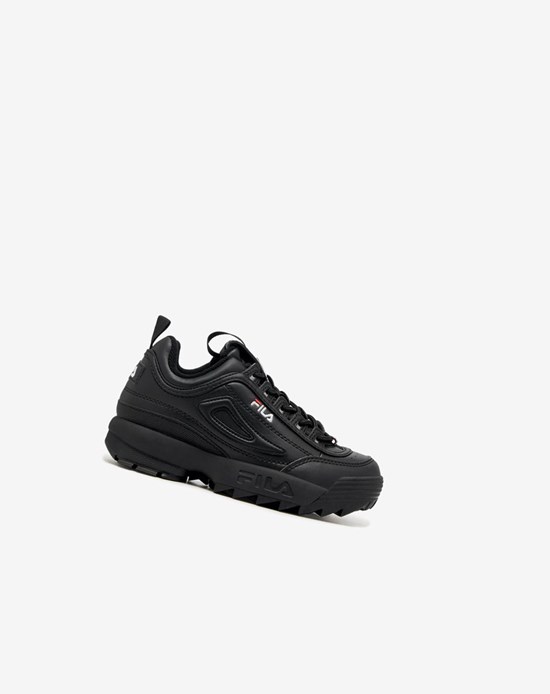 Fila Disruptor 2 Sneakers Negras Negras Blancas | 65AHQEOYL