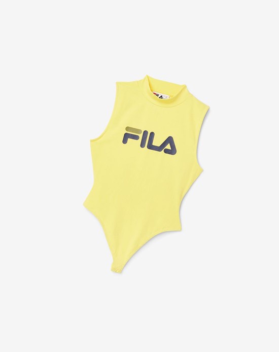 Fila Donata Bodysuit 706 Goldfinch / Peacoat / Urban Chic | 48BYOEKDS