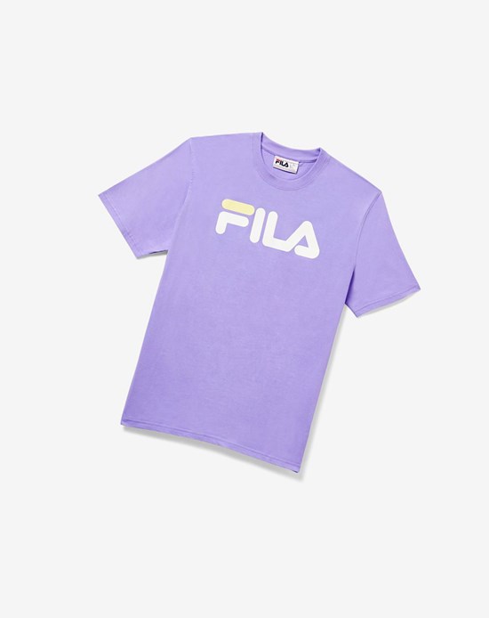 Fila Eagle Tee 597 Violet Tulip | 07QHJFIBU