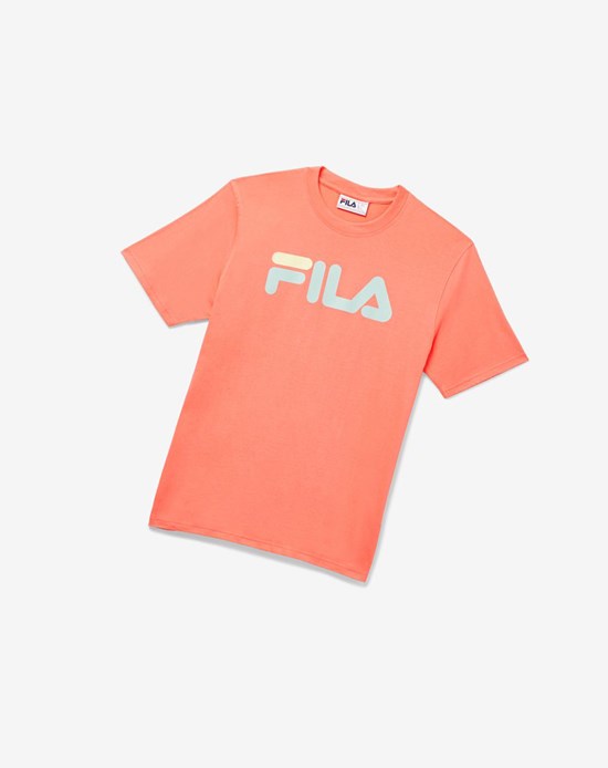 Fila Eagle Tee 886 Persimmon | 49FMDJKVH