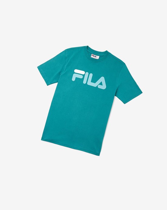 Fila Eagle Tee Paci/Dtrq/Wht | 14MUATNKG