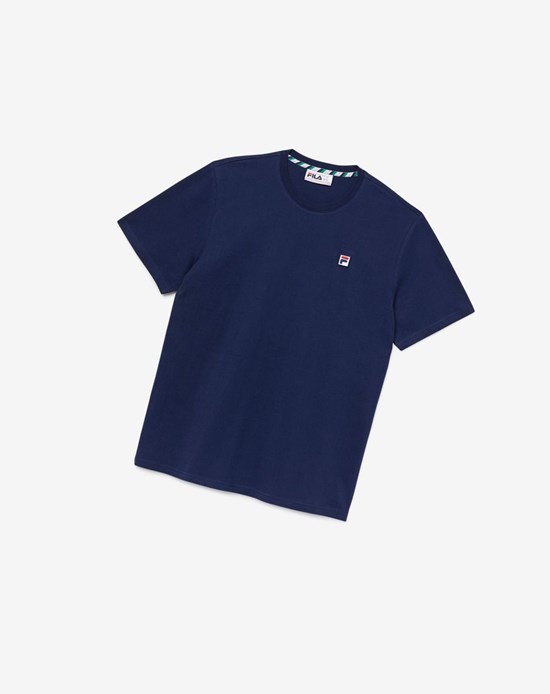 Fila Edgecumbe Corta Sleeve Tee Blancas | 90XDUBCLO