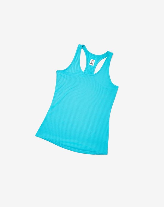 Fila Essentials Racerback Tank Turquesa | 43DJXTHKA