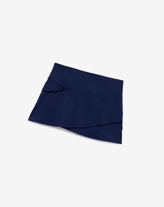 Fila Essentials Tiered Skort Azul Marino | 60RHVOCGL