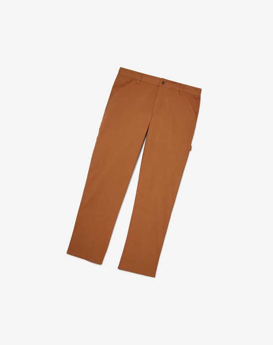 Fila Flannel Forro Carpenter Pants - 30 Inseam 971 Chestnut | 01DACTSUG