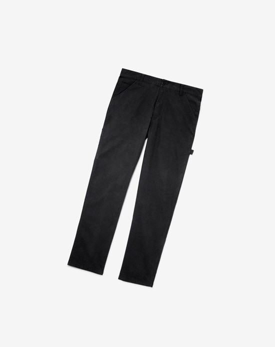 Fila Flannel Forro Carpenter Pants - 32 Inseam Negras | 61VEJQLBF