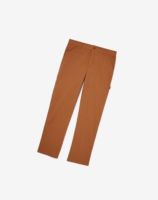 Fila Flannel Forro Carpenter Pants - 32 Inseam 971 Chestnut | 86PAILKWB