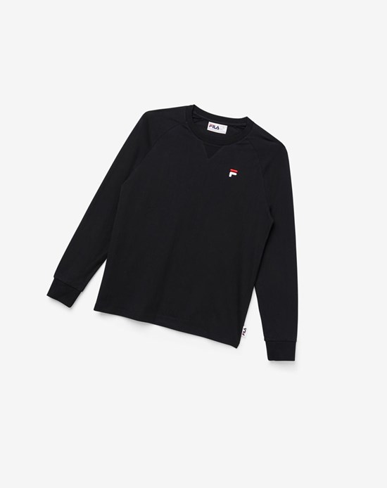 Fila Flynn Long Sleeve Tee Negras | 29DXKEVAN