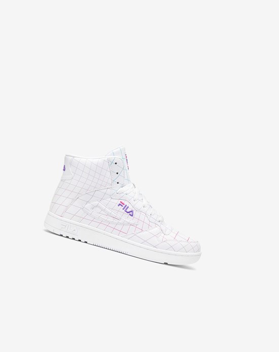 Fila Fx-dsx Mid Sneakers Blancas Moradas | 36PCXBJVU