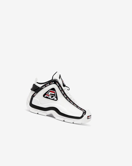 Fila Grant Hill 2 Repeat Sneakers Blancas Negras Rojas | 24DPXHWSV