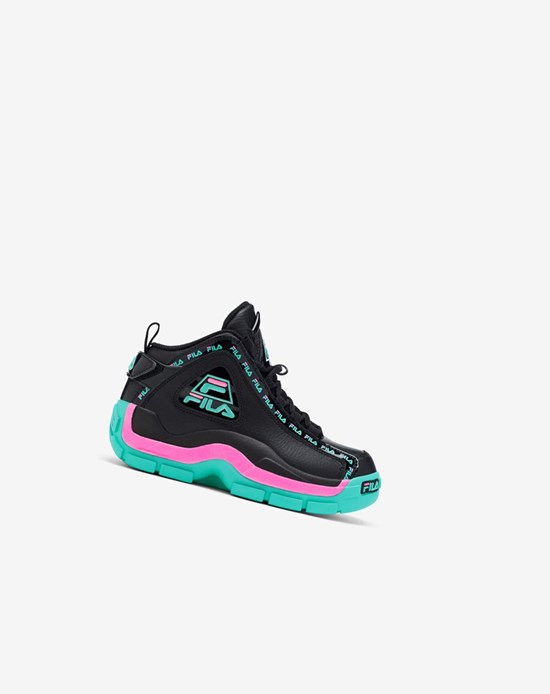 Fila Grant Hill 2 Repeat Sneakers Negras | 15PWSBRXU