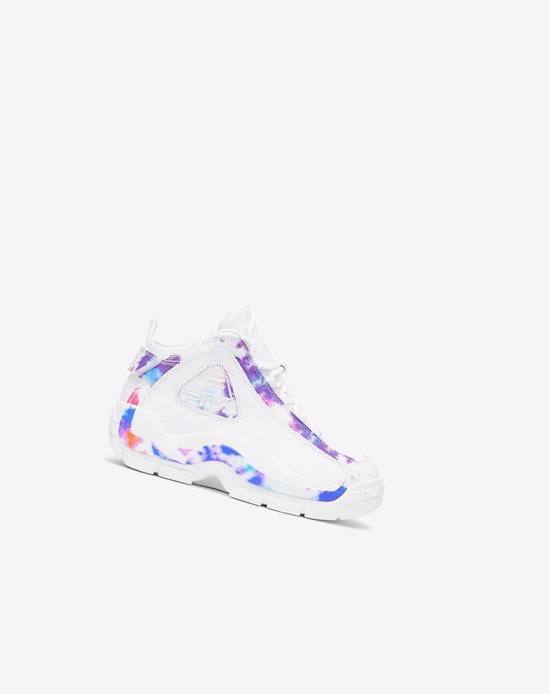 Fila Grant Hill 2 Tie Dye Sneakers Blancas Blancas | 60SKEQPMN