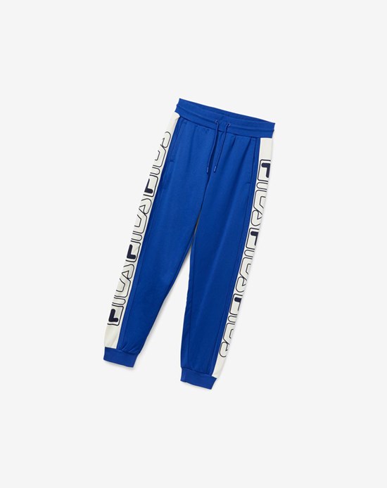 Fila Greene Pant Azules Rojas | 80BHALXCJ