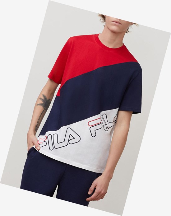 Fila Grove Tee Cred/Peac/Wht | 81HYZLJWR