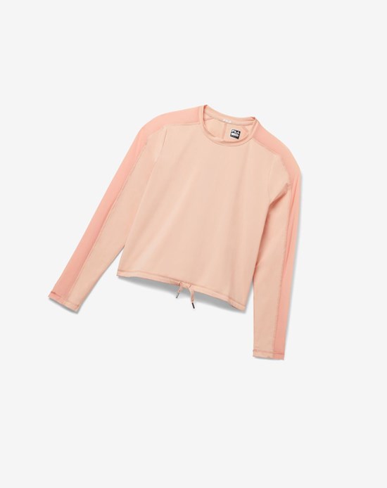 Fila Gym Queen Long Sleeve Top Blancas | 81LMDFYRN