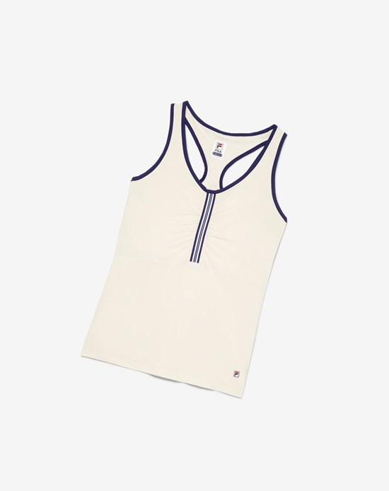 Fila Heritage Racerback Tank Azul Marino | 56HLWATJM