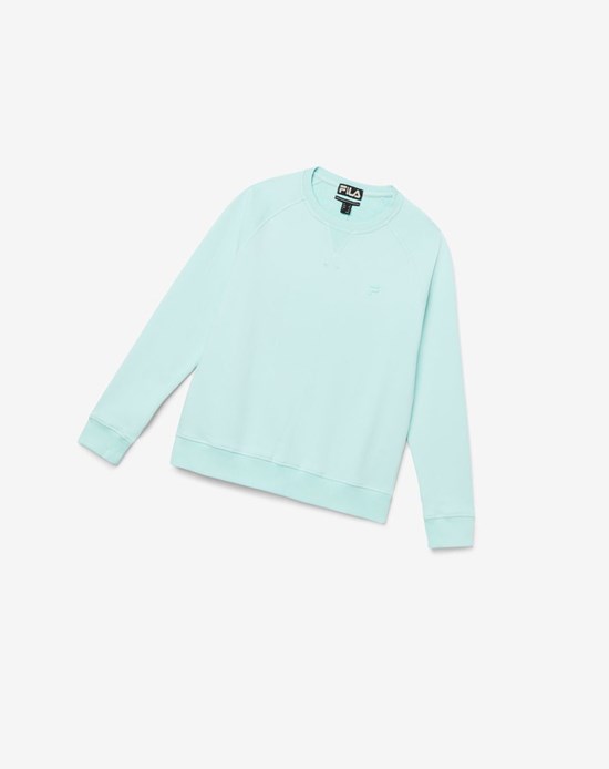 Fila Logan Crewneck Azules | 10CNIZGSM