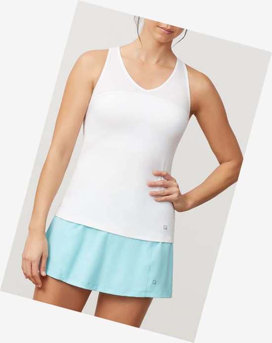 Fila Love Game Racerback Tank Blancas | 65QEAZONF