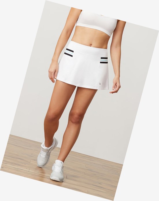 Fila Love Game Skort Blancas | 03OKPRSZW